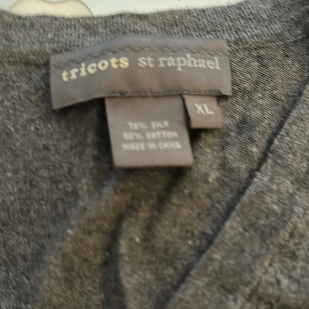 Tricots St Raphael Men's Gray Sweater